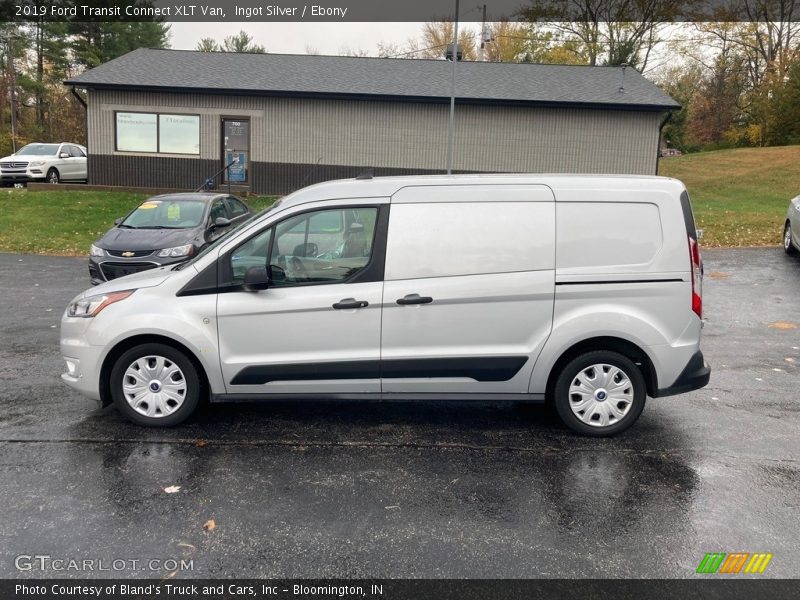 Ingot Silver / Ebony 2019 Ford Transit Connect XLT Van