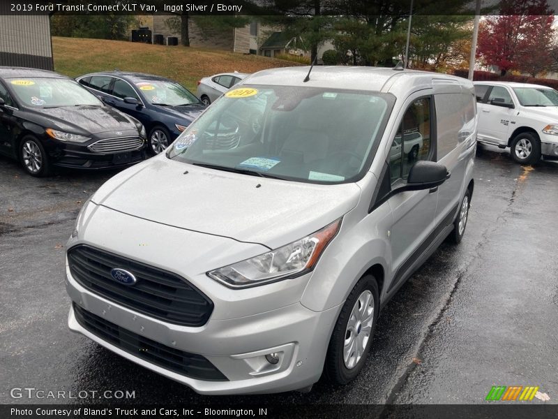 Ingot Silver / Ebony 2019 Ford Transit Connect XLT Van