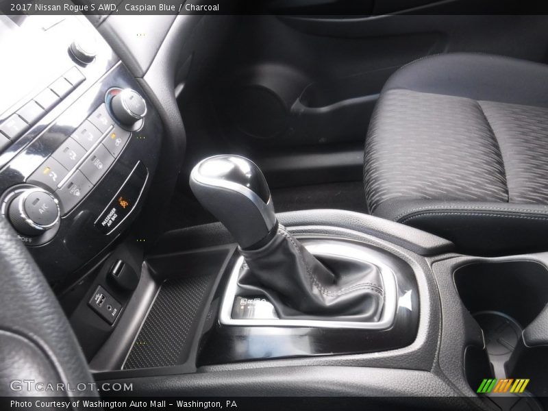 Caspian Blue / Charcoal 2017 Nissan Rogue S AWD