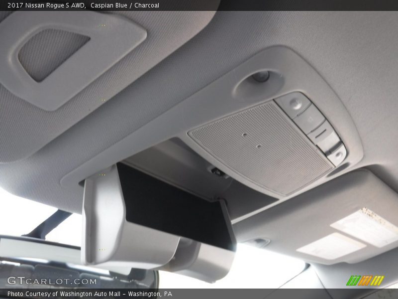 Caspian Blue / Charcoal 2017 Nissan Rogue S AWD