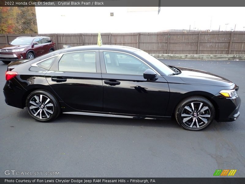  2022 Civic EX Sedan Crystal Black Pearl