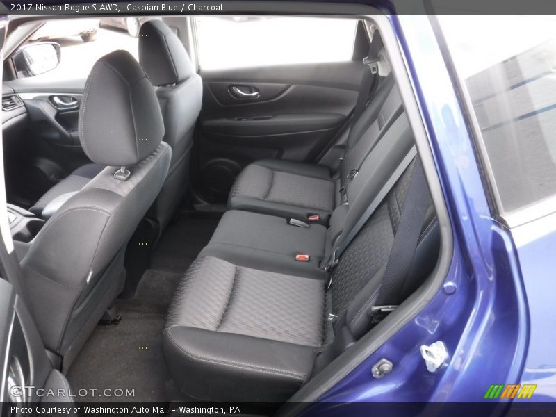 Caspian Blue / Charcoal 2017 Nissan Rogue S AWD