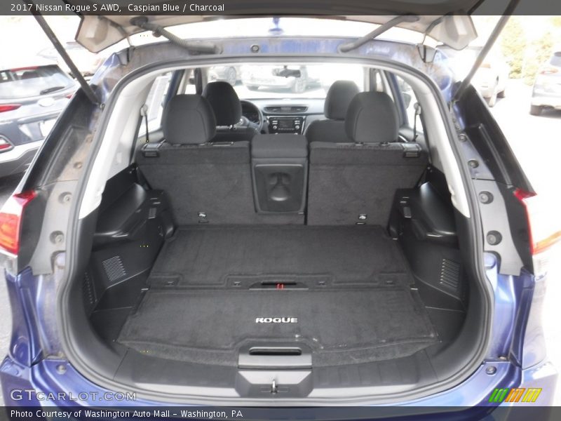 Caspian Blue / Charcoal 2017 Nissan Rogue S AWD