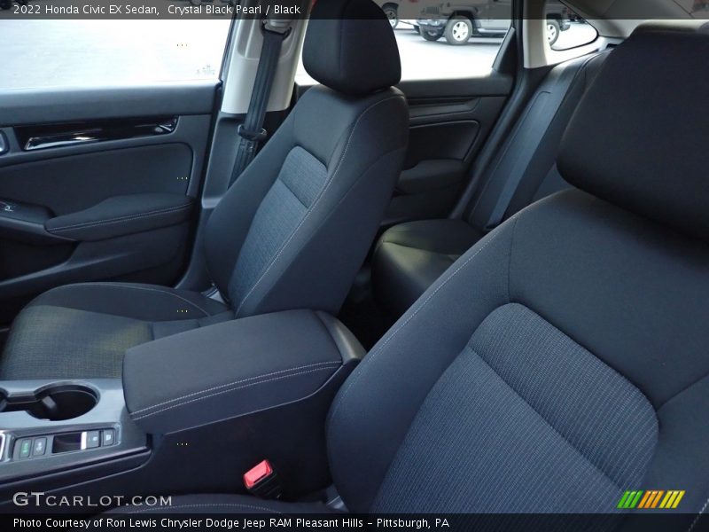 Front Seat of 2022 Civic EX Sedan