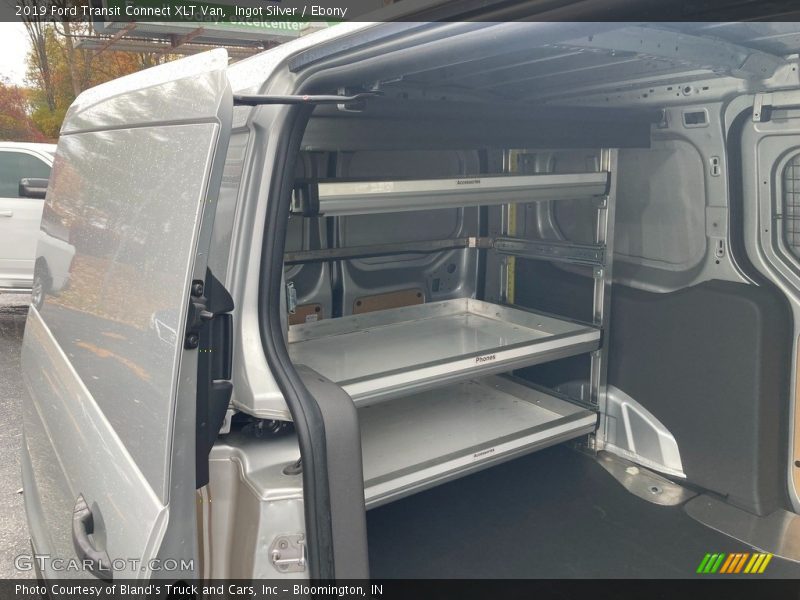 Ingot Silver / Ebony 2019 Ford Transit Connect XLT Van