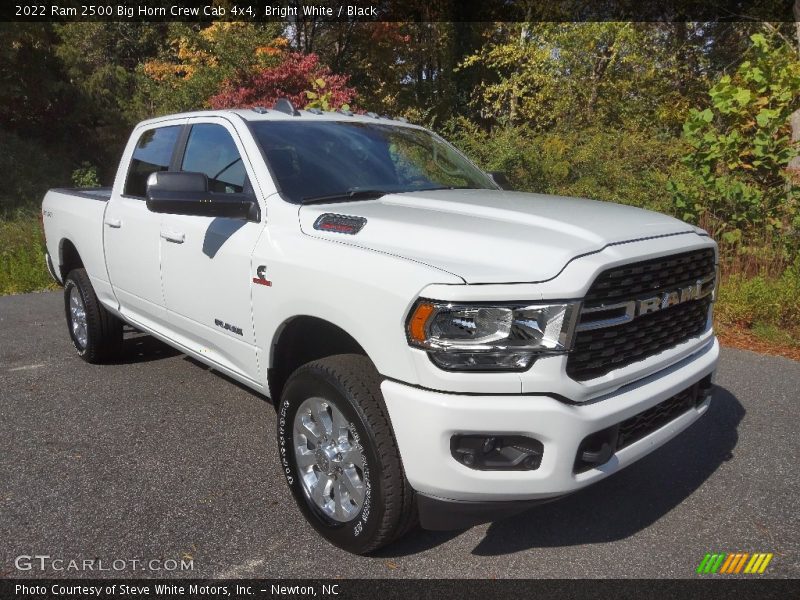 Bright White / Black 2022 Ram 2500 Big Horn Crew Cab 4x4