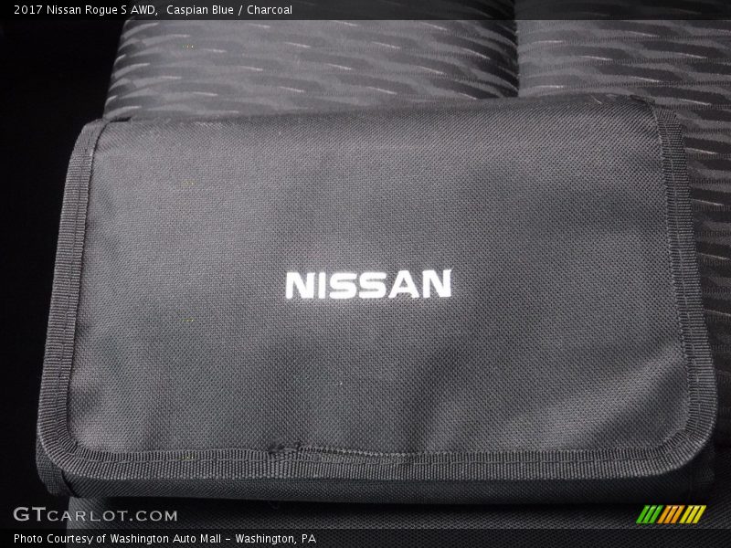 Caspian Blue / Charcoal 2017 Nissan Rogue S AWD