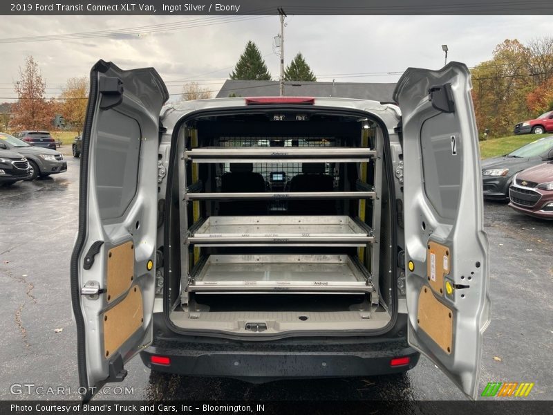 Ingot Silver / Ebony 2019 Ford Transit Connect XLT Van