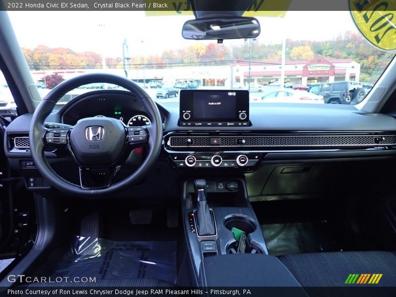 Dashboard of 2022 Civic EX Sedan