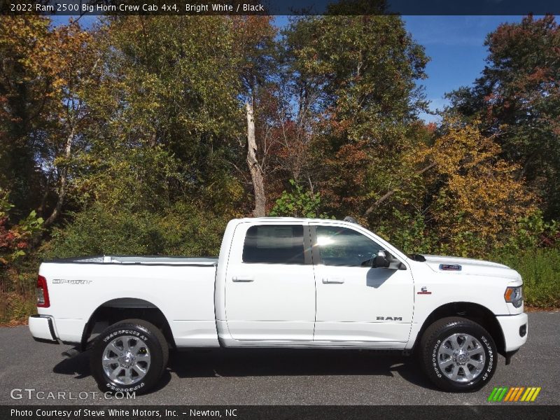Bright White / Black 2022 Ram 2500 Big Horn Crew Cab 4x4