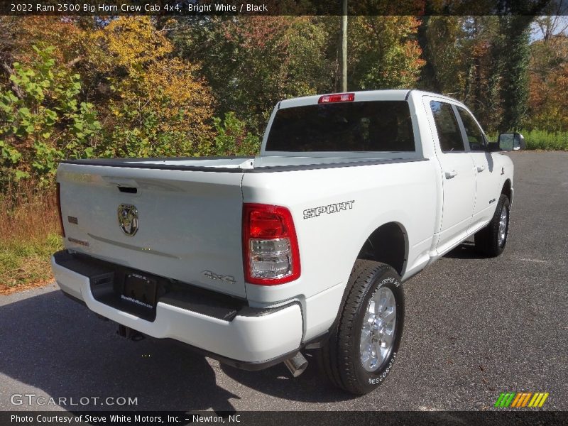 Bright White / Black 2022 Ram 2500 Big Horn Crew Cab 4x4