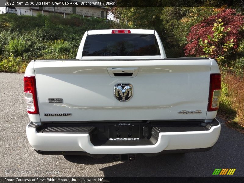 Bright White / Black 2022 Ram 2500 Big Horn Crew Cab 4x4