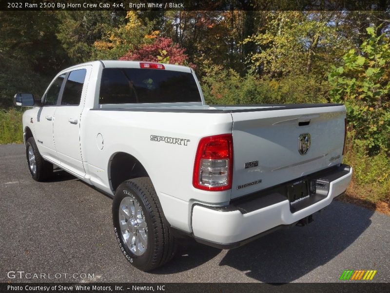 Bright White / Black 2022 Ram 2500 Big Horn Crew Cab 4x4