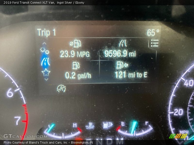 Ingot Silver / Ebony 2019 Ford Transit Connect XLT Van