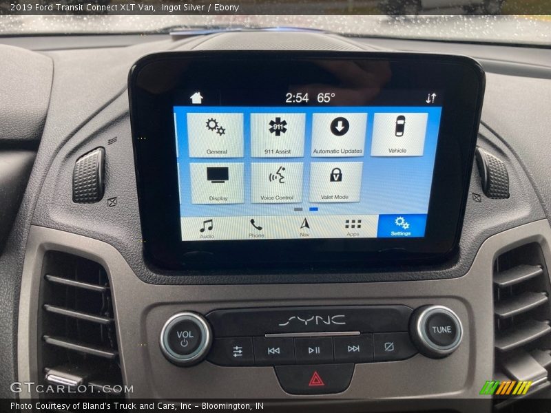 Ingot Silver / Ebony 2019 Ford Transit Connect XLT Van