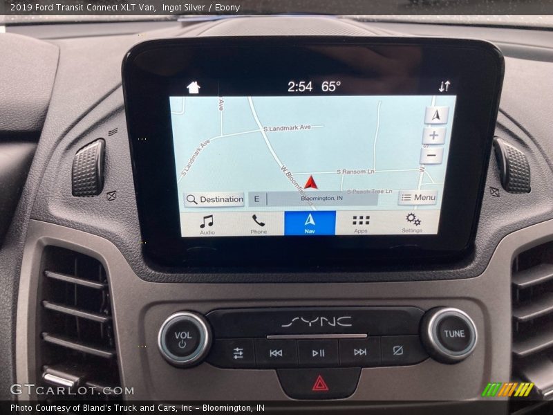 Navigation of 2019 Transit Connect XLT Van