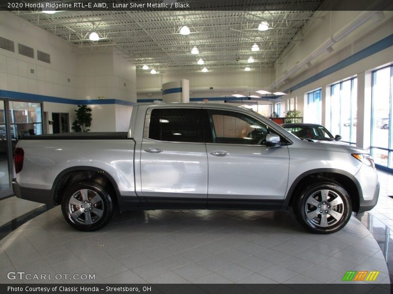 Lunar Silver Metallic / Black 2020 Honda Ridgeline RTL-E AWD