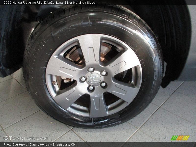 Lunar Silver Metallic / Black 2020 Honda Ridgeline RTL-E AWD