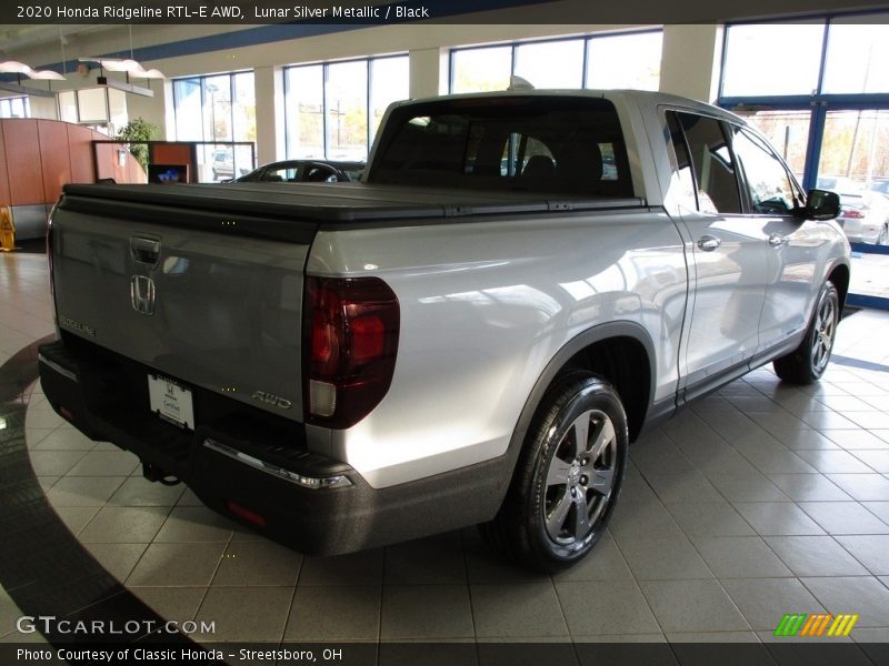 Lunar Silver Metallic / Black 2020 Honda Ridgeline RTL-E AWD