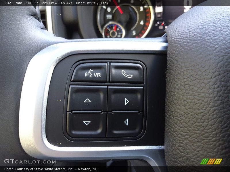 Bright White / Black 2022 Ram 2500 Big Horn Crew Cab 4x4
