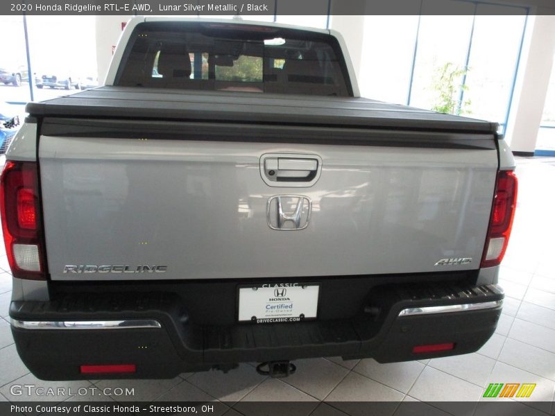 Lunar Silver Metallic / Black 2020 Honda Ridgeline RTL-E AWD