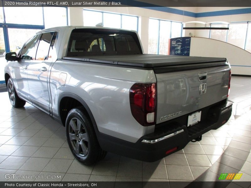 Lunar Silver Metallic / Black 2020 Honda Ridgeline RTL-E AWD