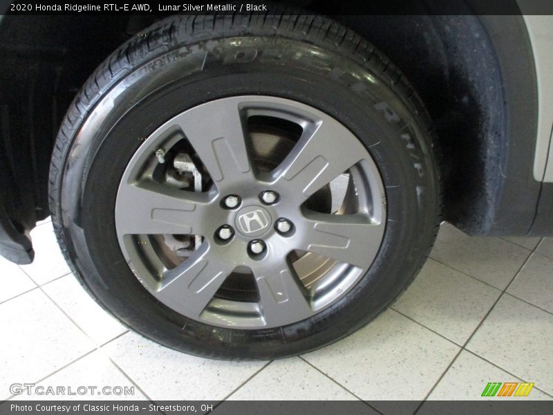 Lunar Silver Metallic / Black 2020 Honda Ridgeline RTL-E AWD