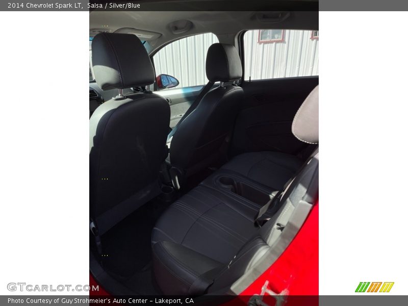 Salsa / Silver/Blue 2014 Chevrolet Spark LT