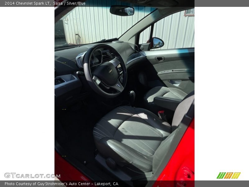 Salsa / Silver/Blue 2014 Chevrolet Spark LT