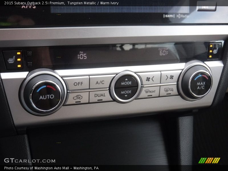 Controls of 2015 Outback 2.5i Premium