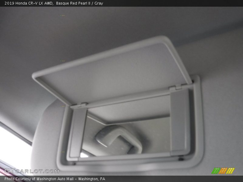 Basque Red Pearl II / Gray 2019 Honda CR-V LX AWD
