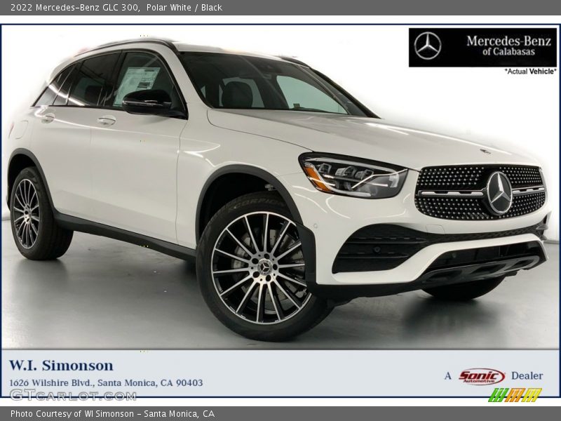 Polar White / Black 2022 Mercedes-Benz GLC 300