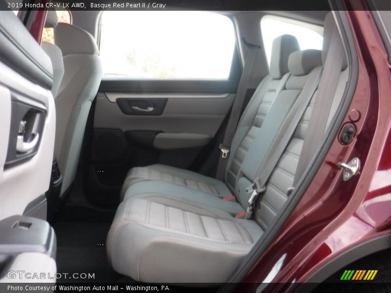 Basque Red Pearl II / Gray 2019 Honda CR-V LX AWD
