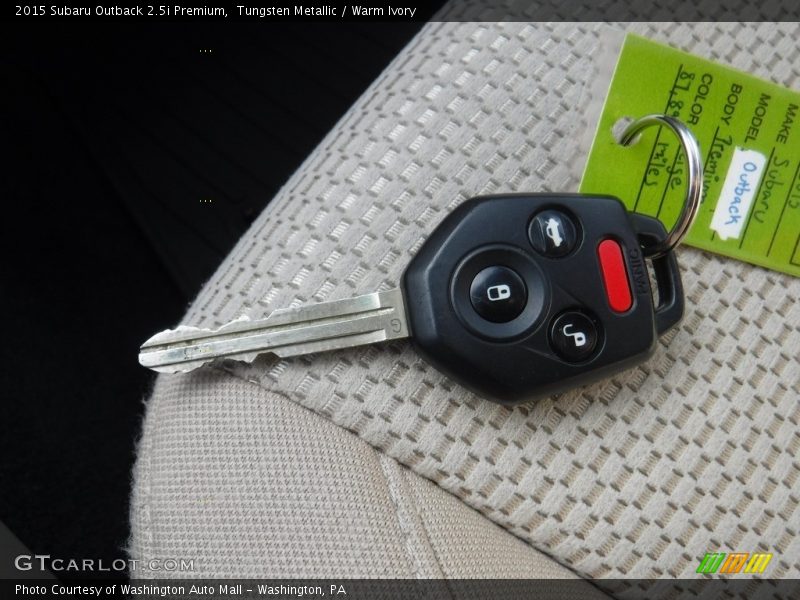 Keys of 2015 Outback 2.5i Premium