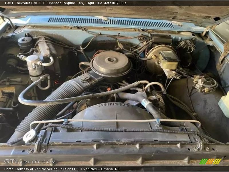 1981 C/K C10 Silverado Regular Cab Engine - 5.0 Liter OHV 16-Valve V8