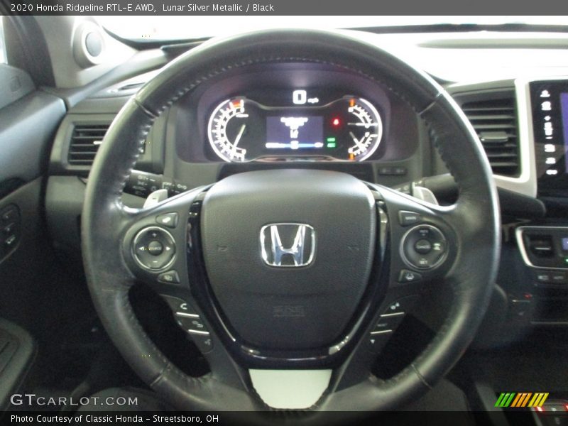 Lunar Silver Metallic / Black 2020 Honda Ridgeline RTL-E AWD