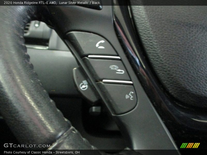 Lunar Silver Metallic / Black 2020 Honda Ridgeline RTL-E AWD
