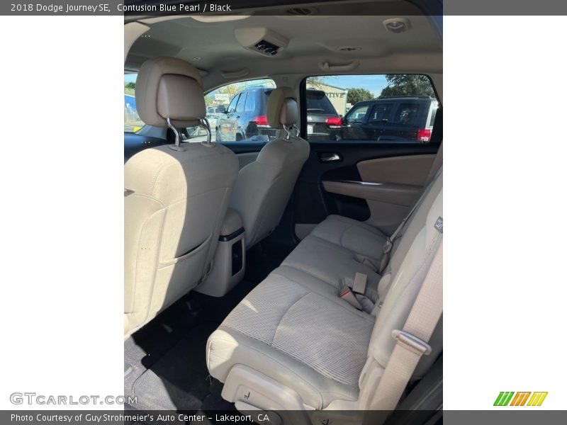 Contusion Blue Pearl / Black 2018 Dodge Journey SE