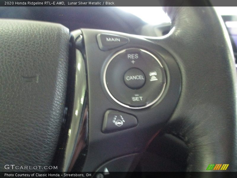 Lunar Silver Metallic / Black 2020 Honda Ridgeline RTL-E AWD
