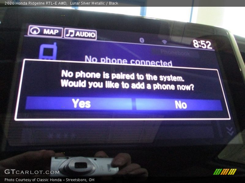 Lunar Silver Metallic / Black 2020 Honda Ridgeline RTL-E AWD