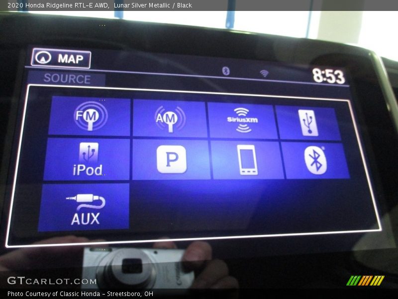 Lunar Silver Metallic / Black 2020 Honda Ridgeline RTL-E AWD