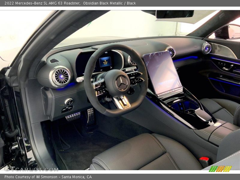  2022 SL AMG 63 Roadster Black Interior