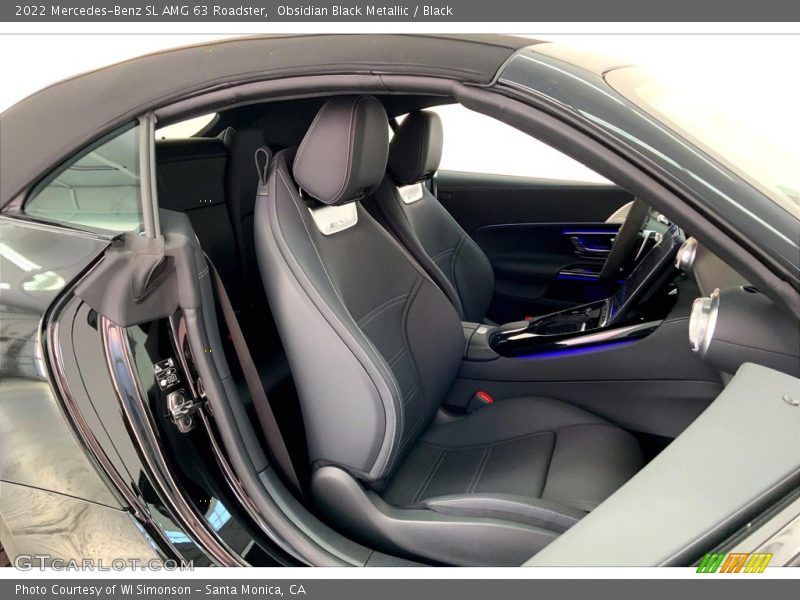 Front Seat of 2022 SL AMG 63 Roadster