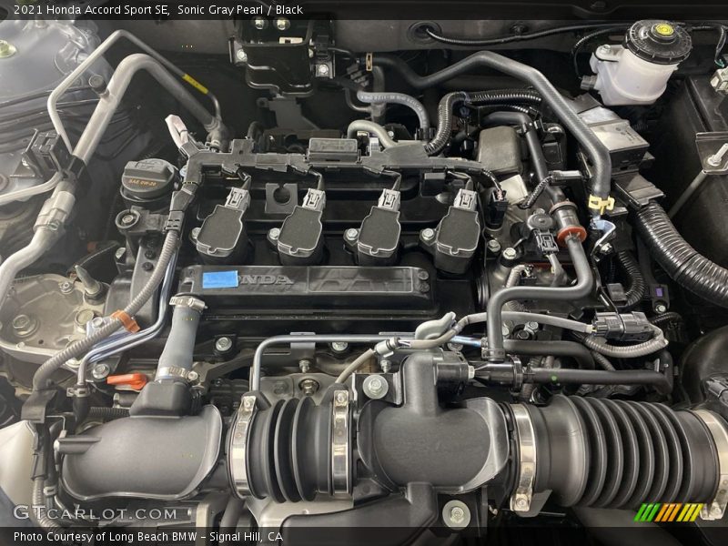 Sonic Gray Pearl / Black 2021 Honda Accord Sport SE