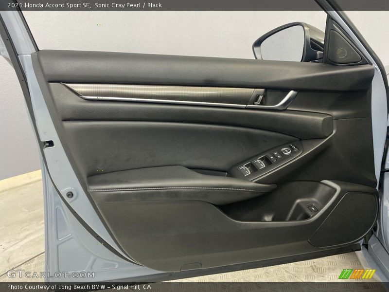 Sonic Gray Pearl / Black 2021 Honda Accord Sport SE