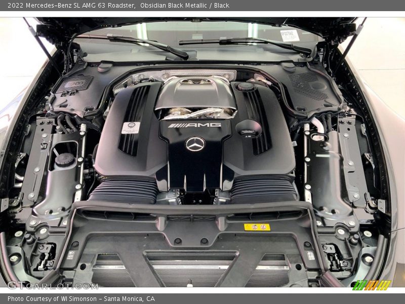  2022 SL AMG 63 Roadster Engine - 4.0 Liter DI biturbo DOHC 32-Valve VVT V8