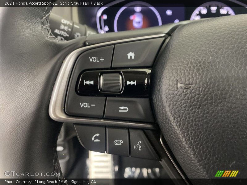 Sonic Gray Pearl / Black 2021 Honda Accord Sport SE