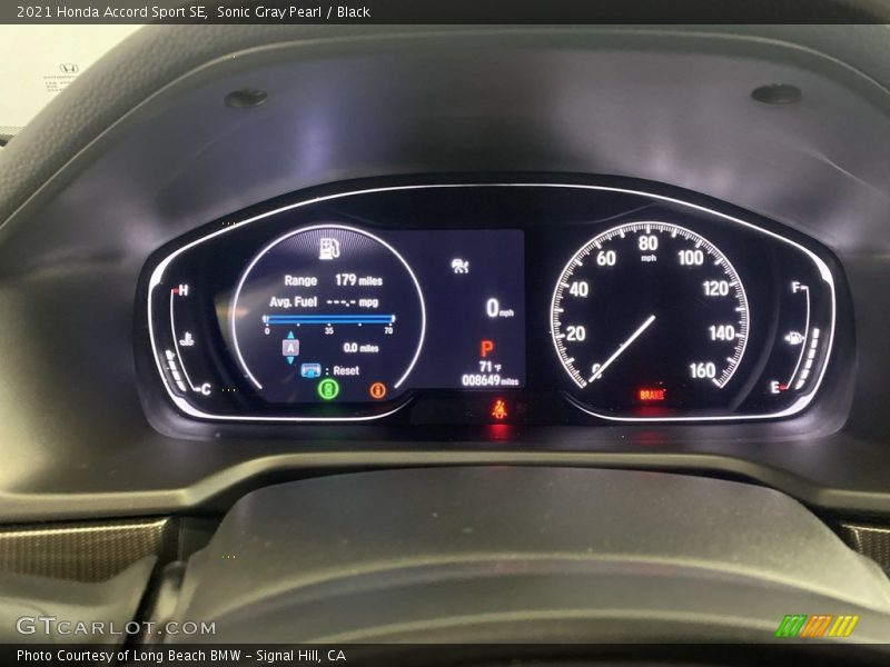 Sonic Gray Pearl / Black 2021 Honda Accord Sport SE