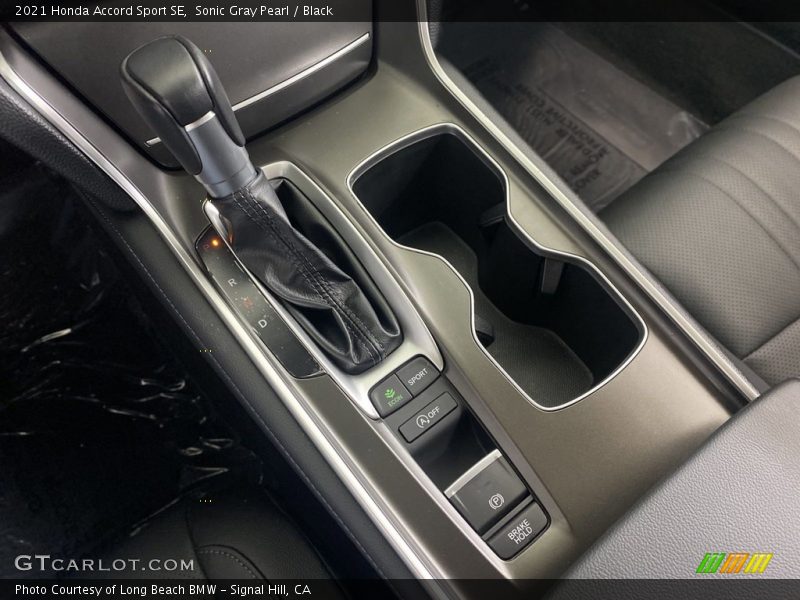 Sonic Gray Pearl / Black 2021 Honda Accord Sport SE