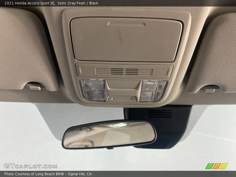 Sonic Gray Pearl / Black 2021 Honda Accord Sport SE